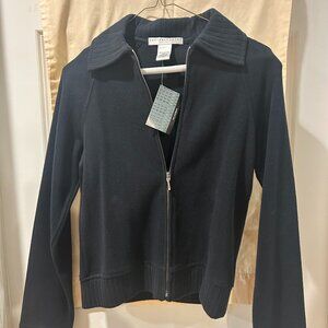 Women's Geoffrey Beane zip sweater (small)